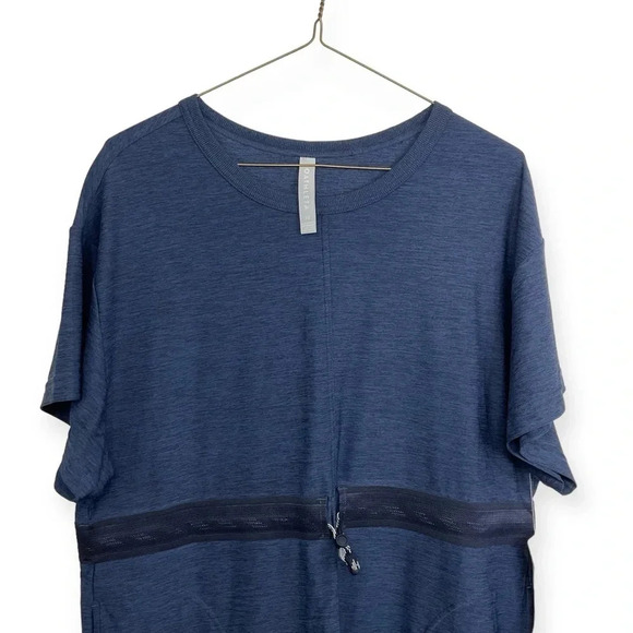 Athleta Cross Current Coverup Dress XS Navy Blue - Picture 2 of 6